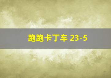 跑跑卡丁车 23-5